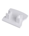 TAPA PERFIL ALU. BLANCO 2000*17.1*15,3mm